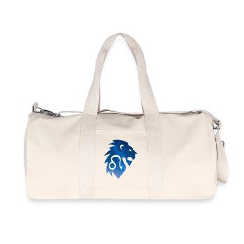 Leo and the universe - Recycled Canvas Sports Bag by Stanley/Stella - natural - Front