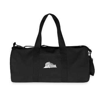 AKROPOLIS - Recycelte Canvas-Sporttasche von Stanley/Stella - Schwarz - Vorne