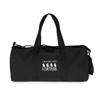 KOSMETIKERIN - Toll - Recycelte Canvas-Sporttasche von Stanley/Stella - Schwarz - Vorne