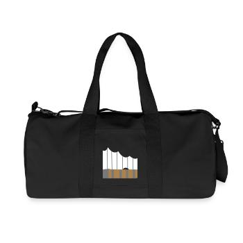 Elbphilharmonie Hamburg - Sac de sport en toile recyclée Stanley/Stella - noir - Devant
