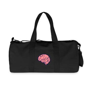 menschliche Gehirn Gehirn Gehirn 1010 - Recycelte Canvas-Sporttasche von Stanley/Stella - Schwarz - Vorne