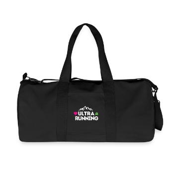 Ultra Running – Meine Liebe - Recycelte Canvas-Sporttasche von Stanley/Stella - Schwarz - Vorne