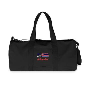 Nous sommes Hawaï - Sac de sport en toile recyclée Stanley/Stella - noir - Devant