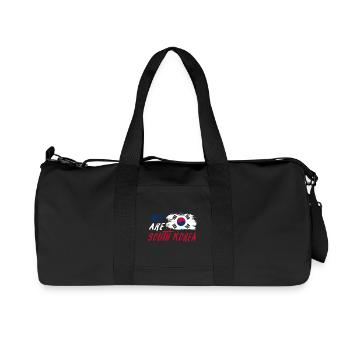 Nous sommes la Corée du Sud - Sac de sport en toile recyclée Stanley/Stella - noir - Devant