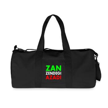 Women life freedom iran - Sac de sport en toile recyclée Stanley/Stella - noir - Devant
