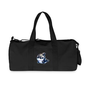Killer whale - Recycled Canvas Sports Bag by Stanley/Stella - black - Front