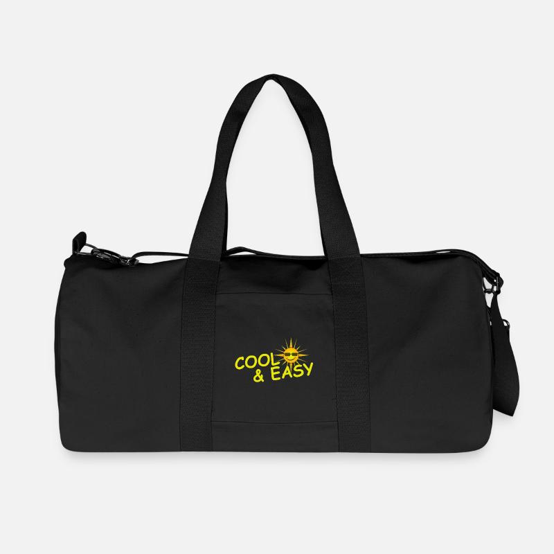 COOL & EASY - Recycelte Canvas-Sporttasche von Stanley/Stella - Schwarz