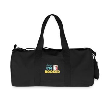 Désolé, je suis complet - Sac de sport en toile recyclée Stanley/Stella - noir - Devant