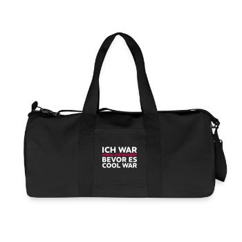 Sozial distanziert Spruch Introvertiert - Recycelte Canvas-Sporttasche von Stanley/Stella - Schwarz - Vorne