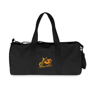 Simson S51 Enduro Legende - Recycelte Canvas-Sporttasche von Stanley/Stella - Schwarz - Vorne