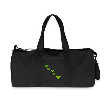 Thanks1 - Sac de sport en toile recyclée Stanley/Stella - noir - Devant