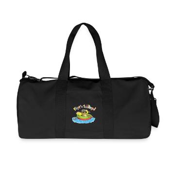 Capitaine coquin - Sac de sport en toile recyclée Stanley/Stella - noir - Devant