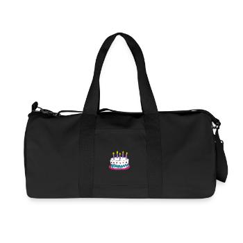 tarte - Sac de sport en toile recyclée Stanley/Stella - noir - Devant