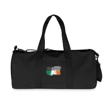 Drapeau irlandais avec étoiles - Sac de sport en toile recyclée Stanley/Stella - noir - Devant