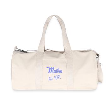 MASTER - Recycled Canvas Sports Bag by Stanley/Stella - natural - Front