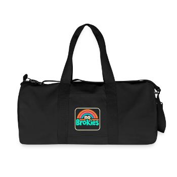 No Brokies 5 - Recycelte Canvas-Sporttasche von Stanley/Stella - Schwarz - Vorne