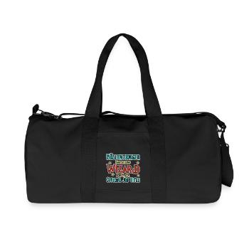Waste Disposal Wizard - Recycled Canvas Sports Bag by Stanley/Stella - black - Front