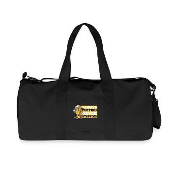 ALWAYS POPPING NEVER STOPPING - POPCORN - Recycled Canvas Sports Bag by Stanley/Stella - black - Front