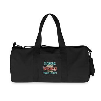 Storeman Wizard - Recycled Canvas Sports Bag by Stanley/Stella - black - Front