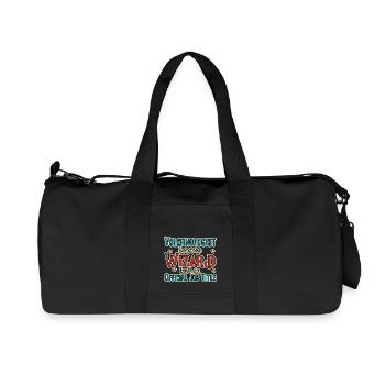 Volcanologist Wizard Volcanology - Recycelte Canvas-Sporttasche von Stanley/Stella - Schwarz - Vorne