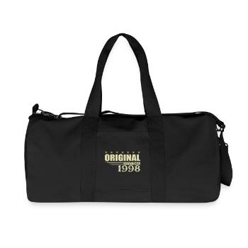1998 Anniversaire - 1998 - Sac de sport en toile recyclée Stanley/Stella - noir - Devant