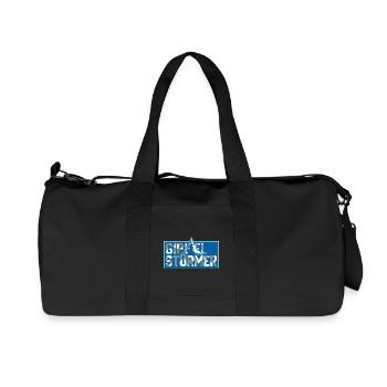 Gipfel Sturmer Mountain Top Logo - Recycled Canvas Sports Bag by Stanley/Stella - black - Front