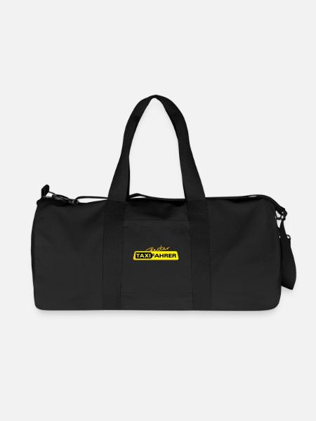 Bester Taxifahrer 1 - Recycelte Canvas-Sporttasche von Stanley/Stella - Schwarz
