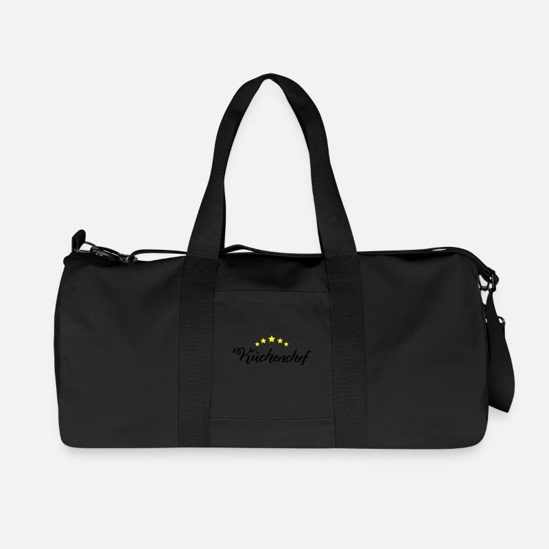 Küchenchef - Recycelte Canvas-Sporttasche von Stanley/Stella - Schwarz