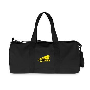 Fussball Dortmund - Recycelte Canvas-Sporttasche von Stanley/Stella - Schwarz - Vorne