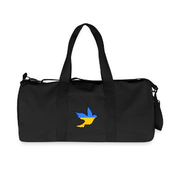 Ukraine - Recycled Canvas Sports Bag by Stanley/Stella - black - Front