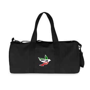 Women life freedom - Sac de sport en toile recyclée Stanley/Stella - noir - Devant
