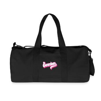 Seventeen 17th Birthday For Girls 17 Years Old - Recycled Canvas Sports Bag by Stanley/Stella - black - Front