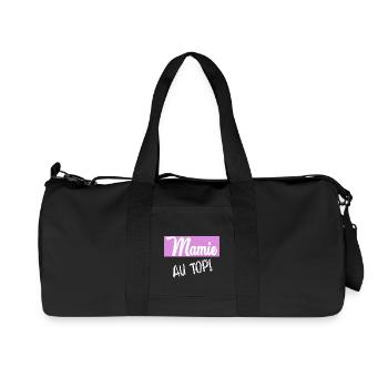 GRANNY. MOTHER'S DAY. HAPPY BIRTHDAY GRANDMA. I LOVE YOU - Recycled Canvas Sports Bag by Stanley/Stella - black - Front