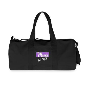 GRANNY. MOTHER'S DAY. HAPPY BIRTHDAY GRANDMA. I LOVE YOU - Recycled Canvas Sports Bag by Stanley/Stella - black - Front