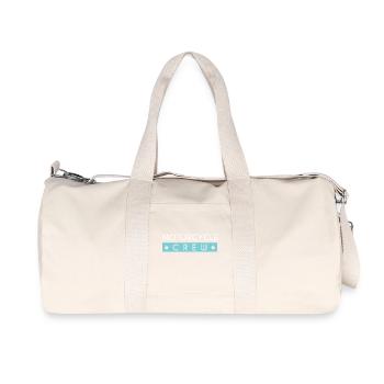 Équipage de motos - Sac de sport en toile recyclée Stanley/Stella - blanc naturel - Devant