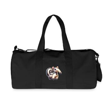 Anteater - Recycled Canvas Sports Bag by Stanley/Stella - black - Front
