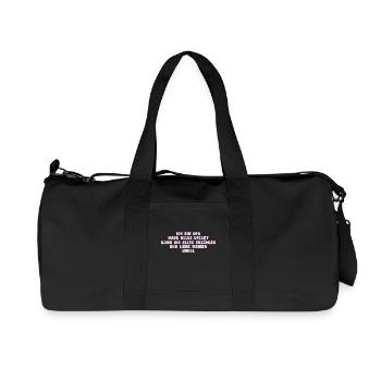 Je suis un grand-père et j’aime mon petit-fils - Sac de sport en toile recyclée Stanley/Stella - noir - Devant
