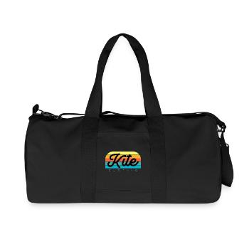 Kitesurfeur Kiteboard Kitesurf Kitesurf - Sac de sport en toile recyclée Stanley/Stella - noir - Devant