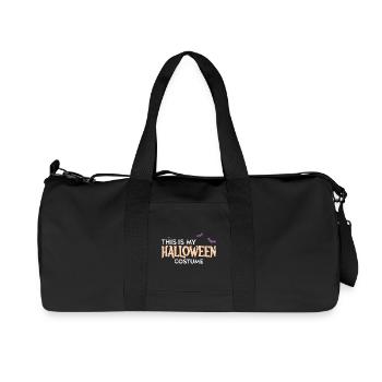 Ceci Est Mon Costume Halloween - Sac de sport en toile recyclée Stanley/Stella - noir - Devant