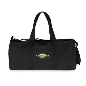 Beruf Gamedesigner - Recycelte Canvas-Sporttasche von Stanley/Stella - Schwarz - Vorne