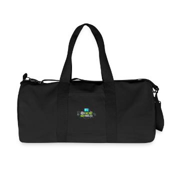 Kein Backup Kein Mitleid Informatik Informatiker - Recycelte Canvas-Sporttasche von Stanley/Stella - Schwarz - Vorne