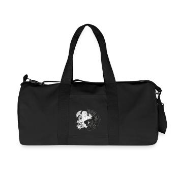 New Yin Old Yang - Recycled Canvas Sports Bag by Stanley/Stella - black - Front