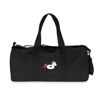 UNICORN - Recycled Canvas Sports Bag by Stanley/Stella - black - Front