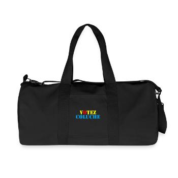 Votez Coluche 01 - Sac de sport en toile recyclée Stanley/Stella - noir - Devant
