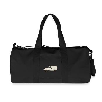 van - Sac de sport en toile recyclée Stanley/Stella - noir - Devant