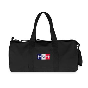 supporters de la France - Sac de sport en toile recyclée Stanley/Stella - noir - Devant