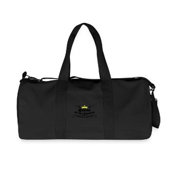 Queen of the Kitchen - Recycelte Canvas-Sporttasche von Stanley/Stella - Schwarz - Vorne
