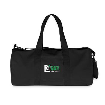 Rugby basque sport - Recycled Canvas Sports Bag by Stanley/Stella - black - Front