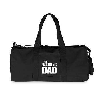 The walking dad - Recycled Canvas Sports Bag by Stanley/Stella - black - Front