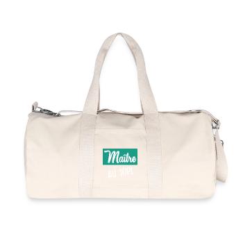 MASTER. MASTER - Recycled Canvas Sports Bag by Stanley/Stella - natural - Front